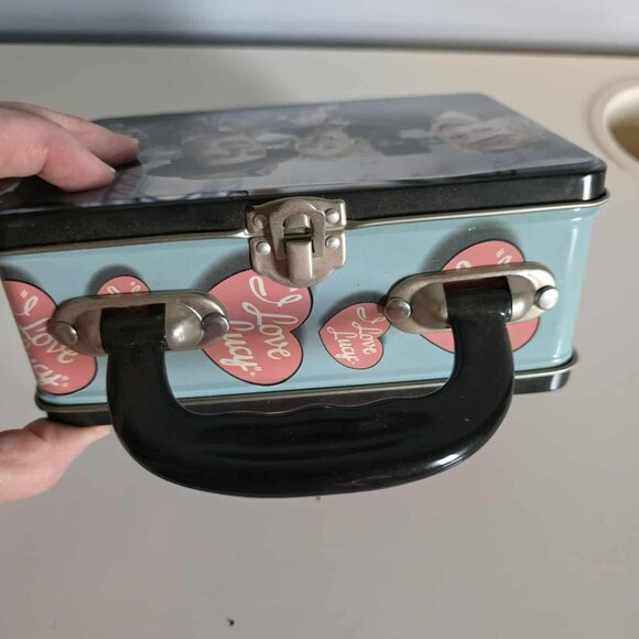 I Love Lucy Metal Lunchbox Tin Small Size - Picture 6 of 7